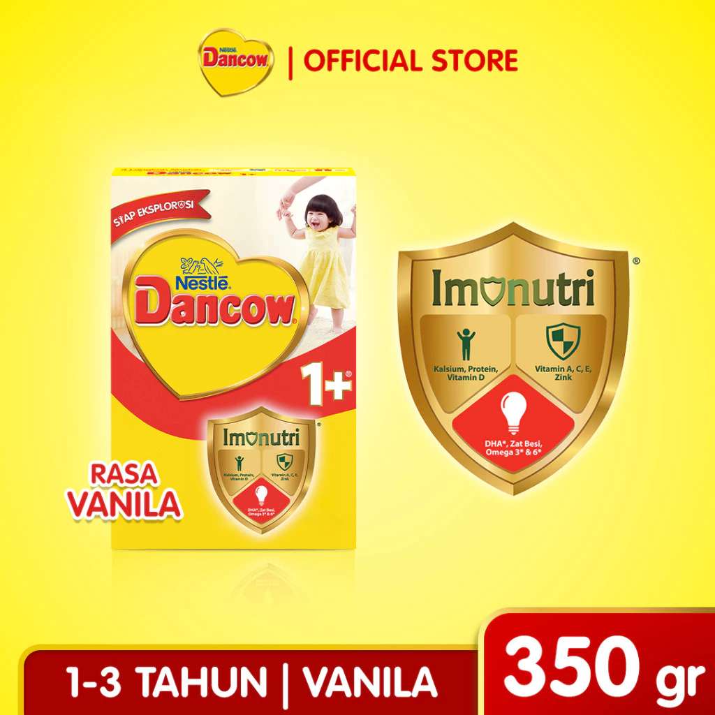 DANCOW 1+ VANILA 350 GR