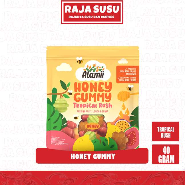 ALAMII HONEY GUMMY TROPICAL RUSH 40GR