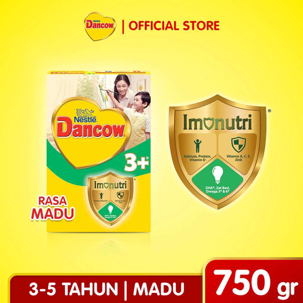 DANCOW 3+ MADU 750 GR