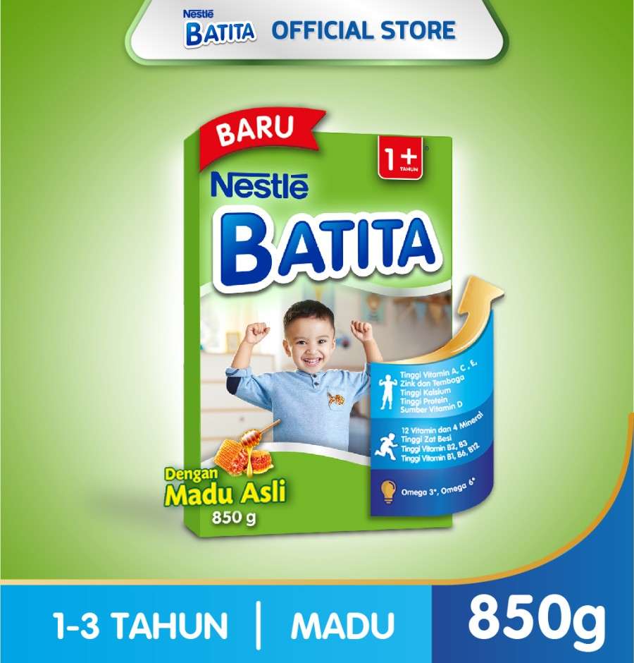 DANCOW BATITA 1+ MADU 850 GR