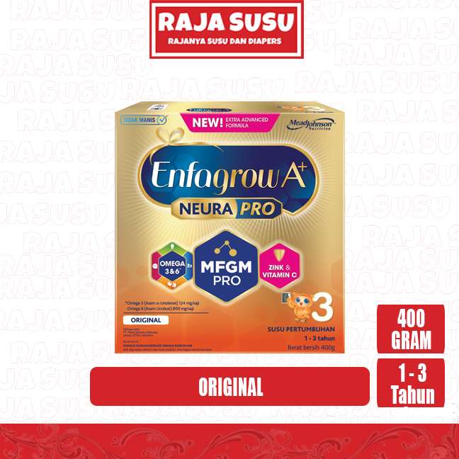 ENFAGROW A+ 3 PLAIN 400 GR