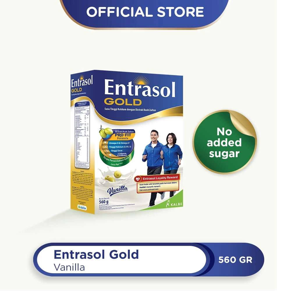 ENTRASOL GOLD VANILA 560GR