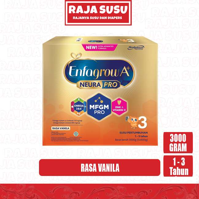 ENFAGROW A+ 3 VANILA 3000GR