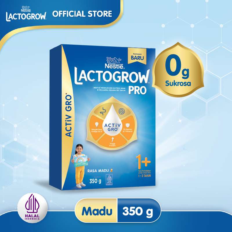 LACTOGROW PRO 1+ MADU 350GR