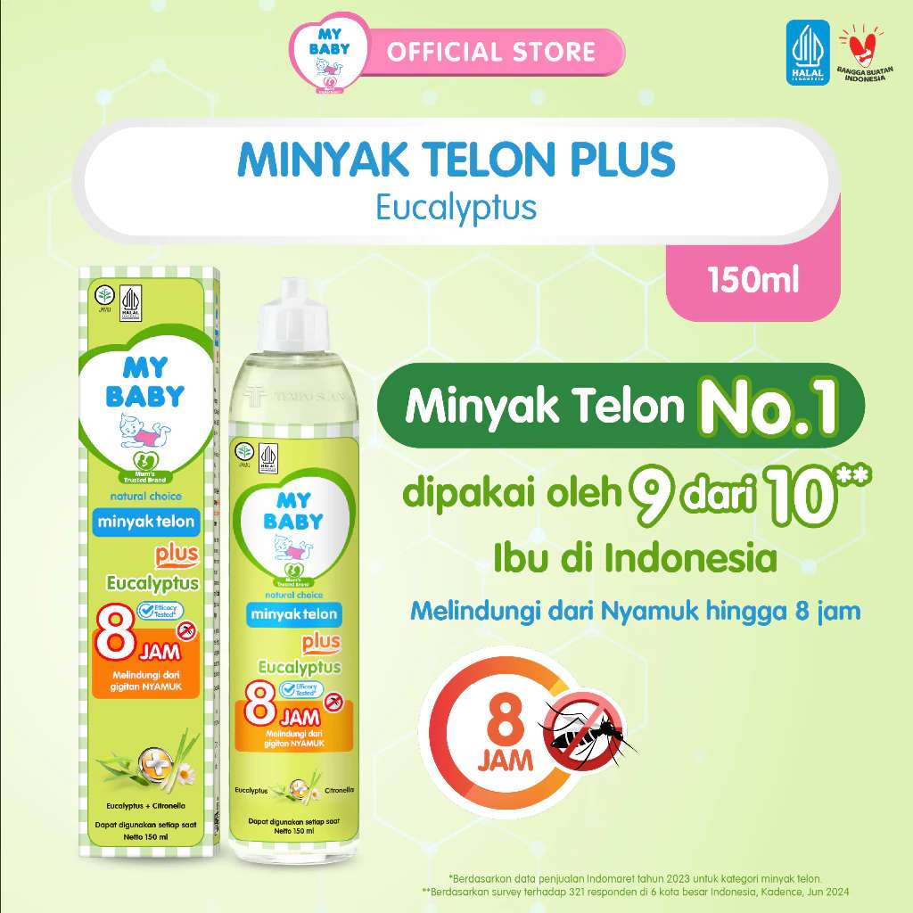 MY BABY MINYAK TELON PLUS 150 ML