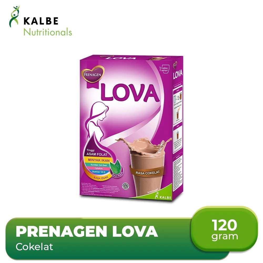 PRENAGEN LOVA COKELAT 120 GR