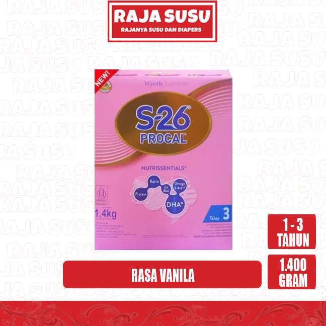 S26 PROCAL BOX VANILA 1400GR