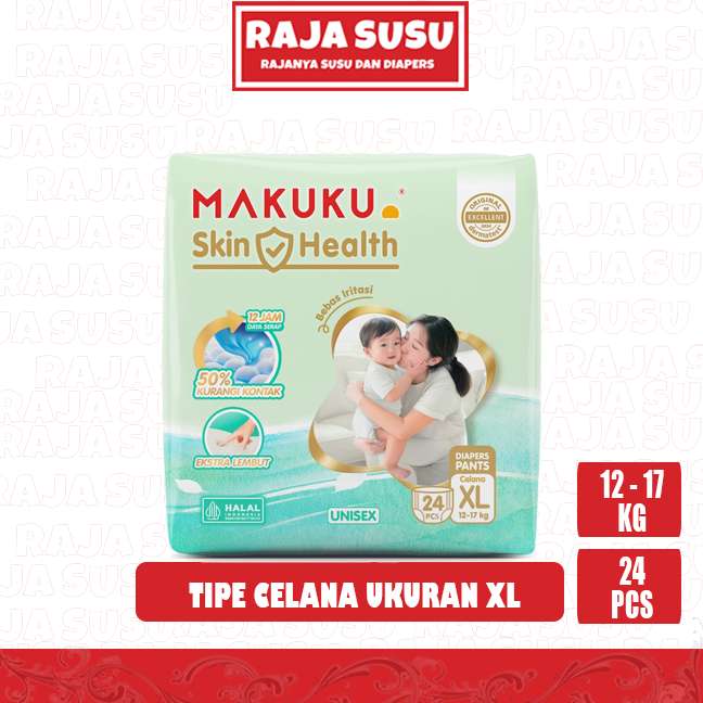 MAKUKU DIAPERS SKIN HEALTH PANTS XL24