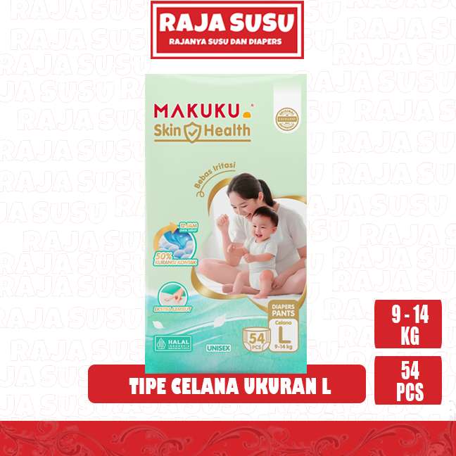 MAKUKU DIAPERS SKIN HEALTH PANTS L54