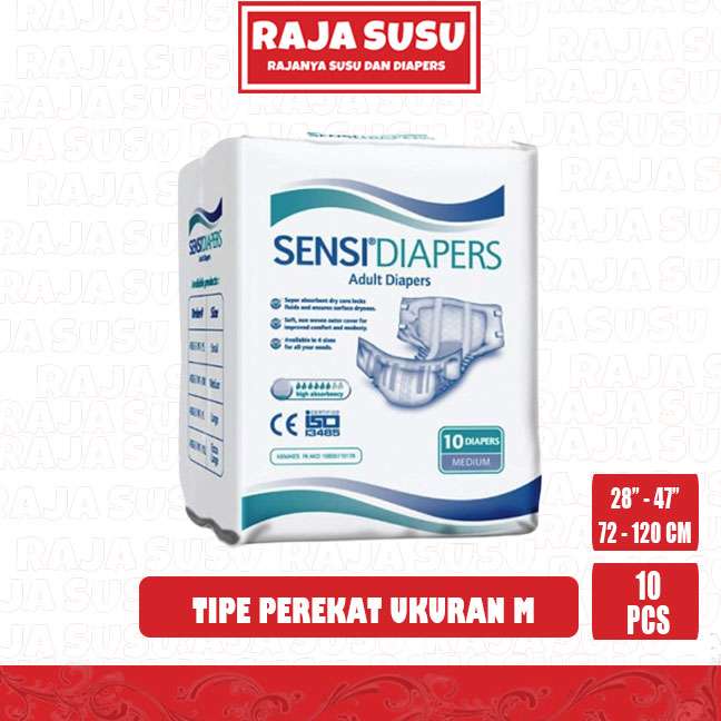 SENSI ADULT DIAPERS M10