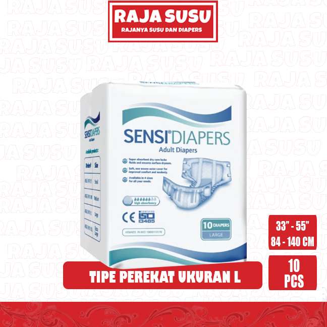 SENSI ADULT DIAPERS L10