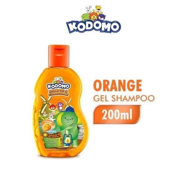 KODOMO SHAMPOO GEL ORANGE BTL 200ML (10527)