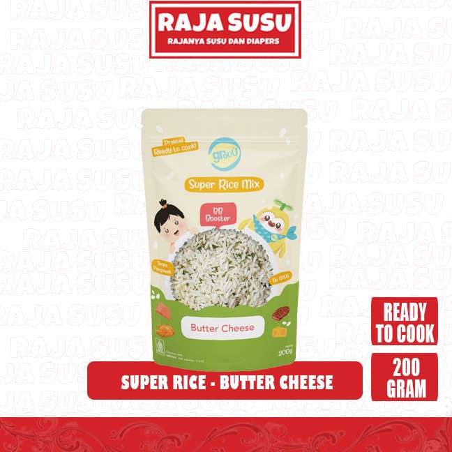 GROUU SUPER RICE MIX BUTTER CHEESE 200GR