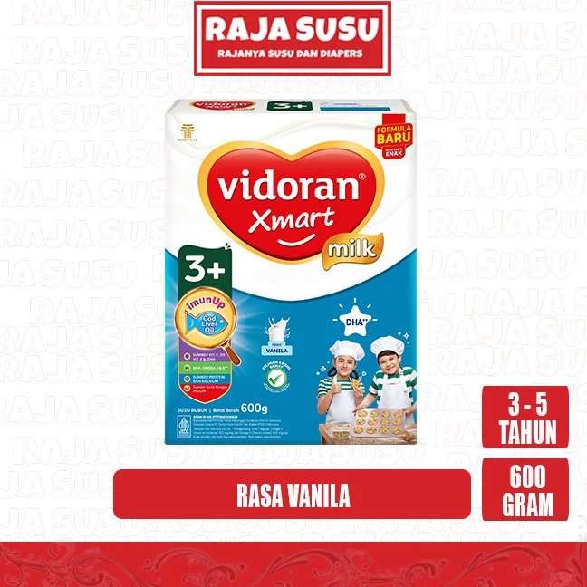 VIDORAN 3+ VANILA 600GR