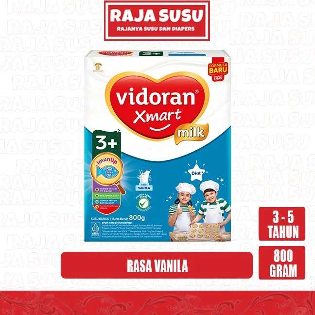 VIDORAN 3+ VANILA 800GR