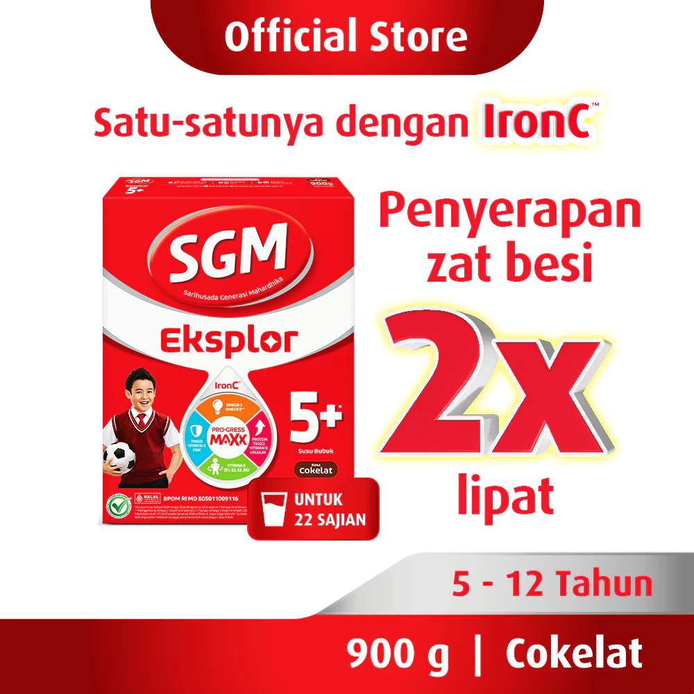SGM 5+ COKLAT 900 GR