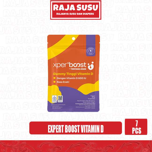 EXPERT BOOST VITAMIN D PAKET 7 HARI (ISI 7 GUMMY)