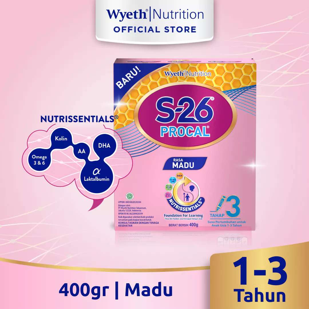 S26 PROCAL BOX MADU 400 GR