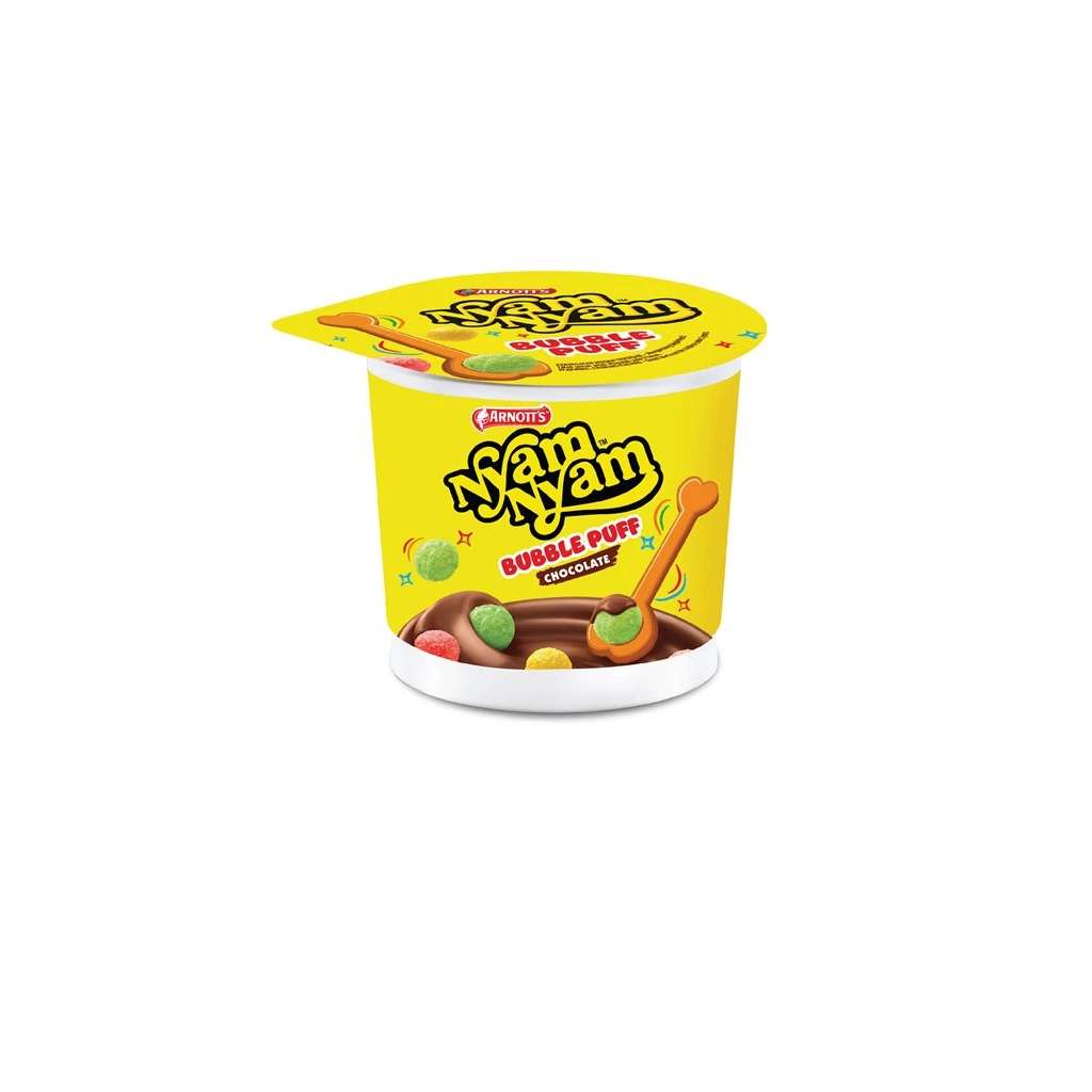 NYAM NYAM BUBBLE PUFF CHOCOLATE 18GR