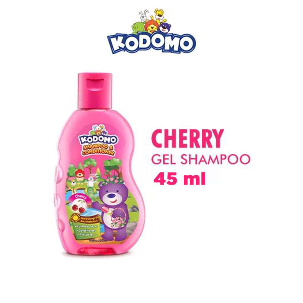 KODOMO SHAMPOO GEL CHERRY BTL 45ML (10776)