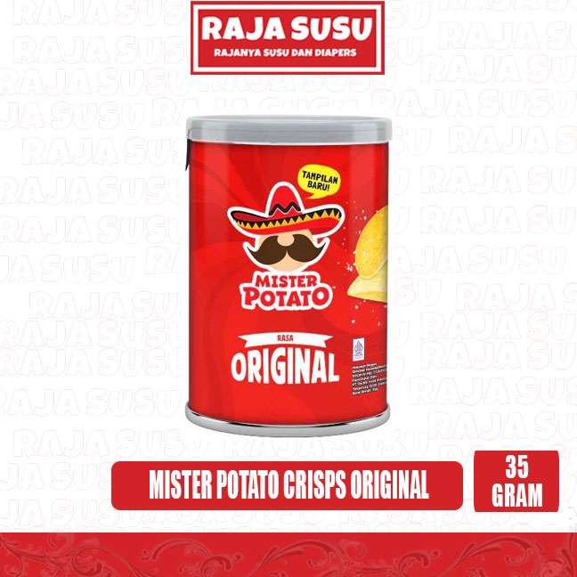 MISTER POTATO CRISPS ORIGINAL 35GR