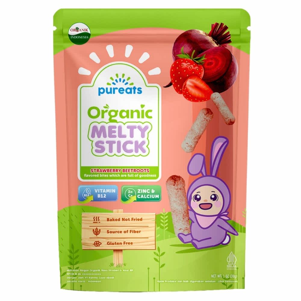 PUREATS MELTY STICK STB (STRAWBERRY BEETROOTS) 30GR