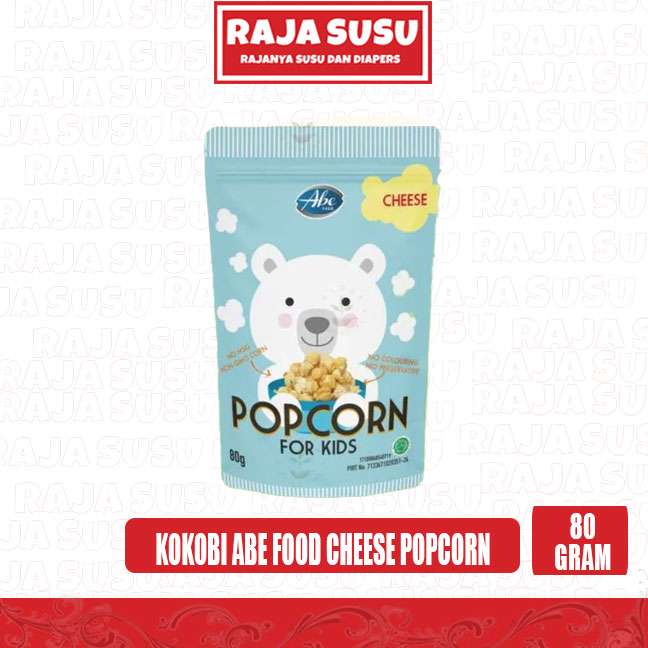 KOKOBI ABE FOOD CHEESE POPCORN FOR KID 80 GR