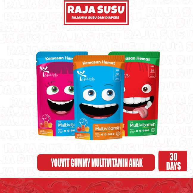 YOUVIT GUMMY MULTIVITAMIN ANAK 30 DAY