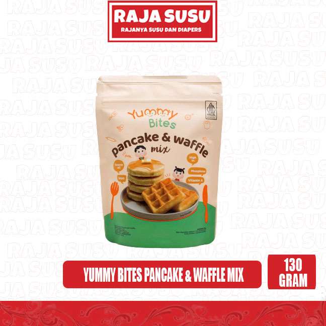 YUMMY BITES PANCAKE & WAFFLE MIX 130GR
