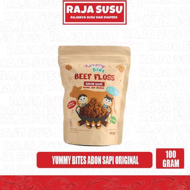 YUMMY BITES ABON SAPI ORIGINAL 100GR