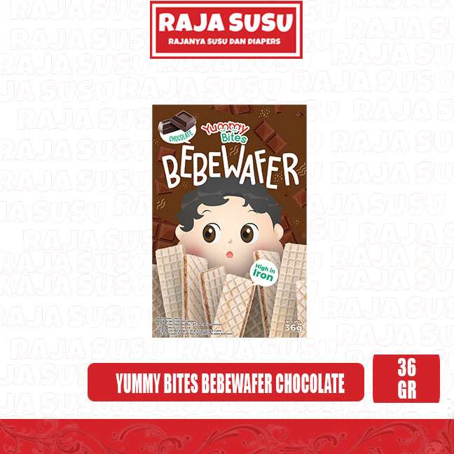 YUMMY BITES BEBEWAFER CHOCOLATE 36GR