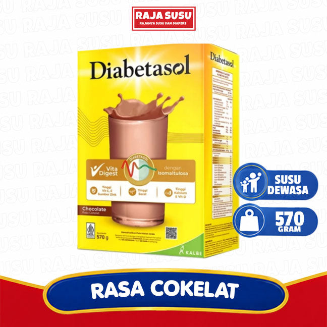 DIABETASOL COKLAT 570GR