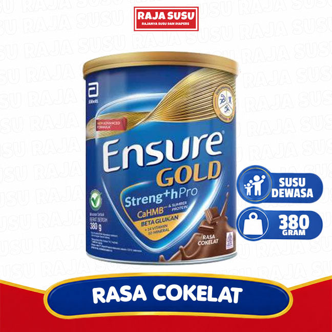 ENSURE GOLD COKELAT 380GR