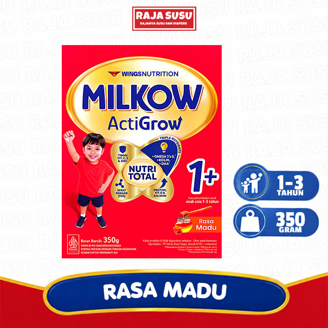 MILKOW 1+ MADU 350GR BOX
