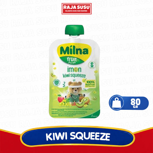 MILNA FRUIT PUREE IMON KIWI SQUEEZE 80GR