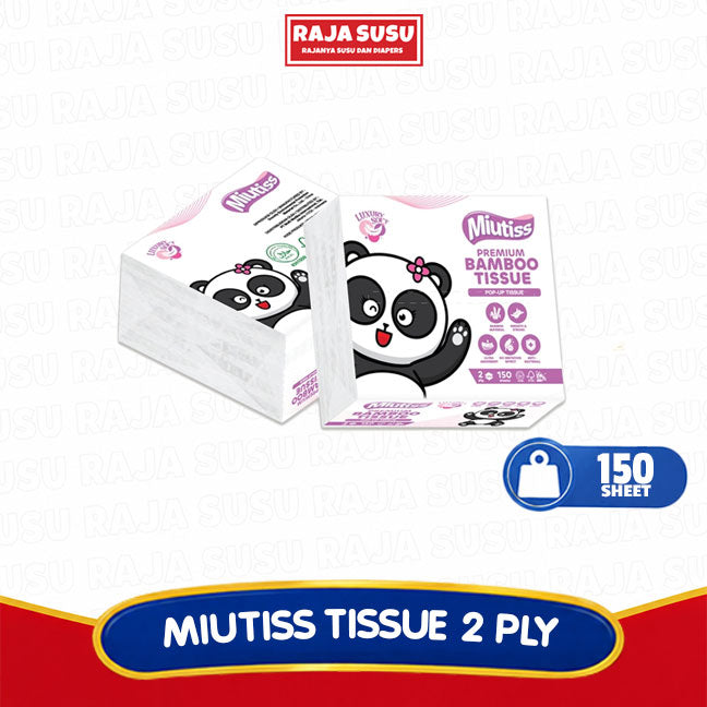 MIUTISS TISSUE 2 PLY 150'S