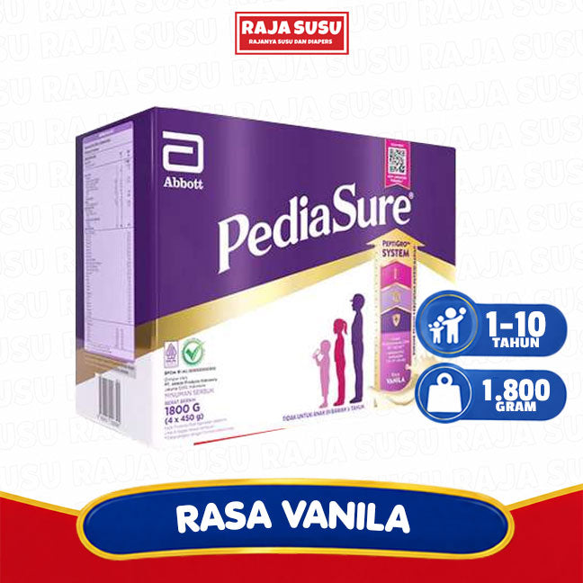 PEDIASURE VANILA 1800 GR (4X450 GR)