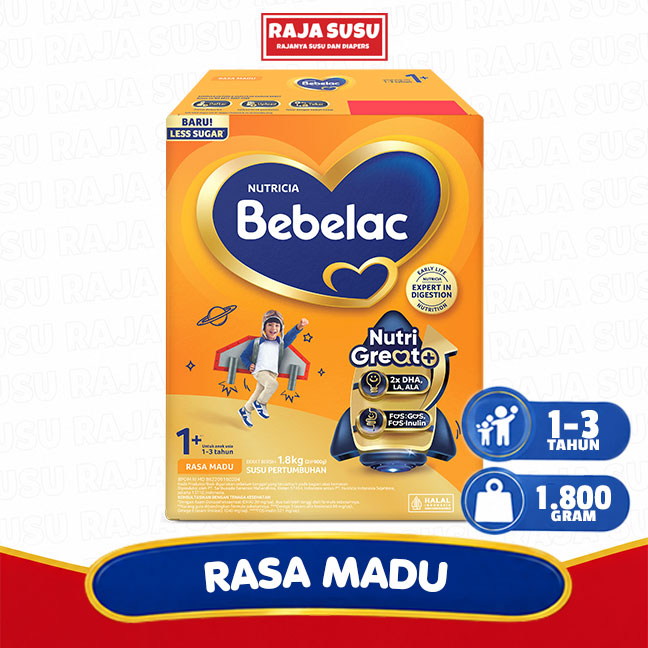 BEBELAC 1+ MADU 1800 GR