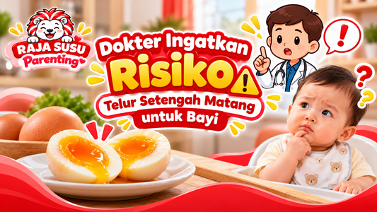 Dokter Ingatkan Risiko Telur Setengah Matang untuk Bayi