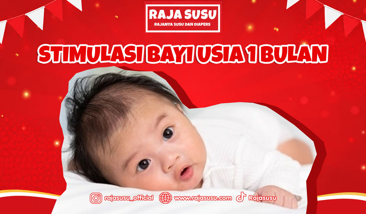 Stimulasi Bayi Usia 1 Bulan