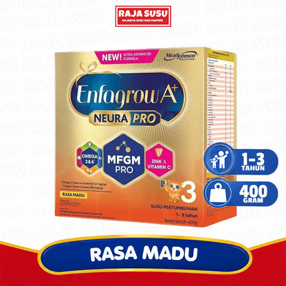 ENFAGROW A+ 3 MADU 400 GR