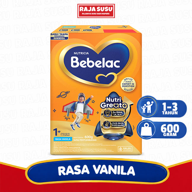BEBELAC 1+ VANILA 600 GR