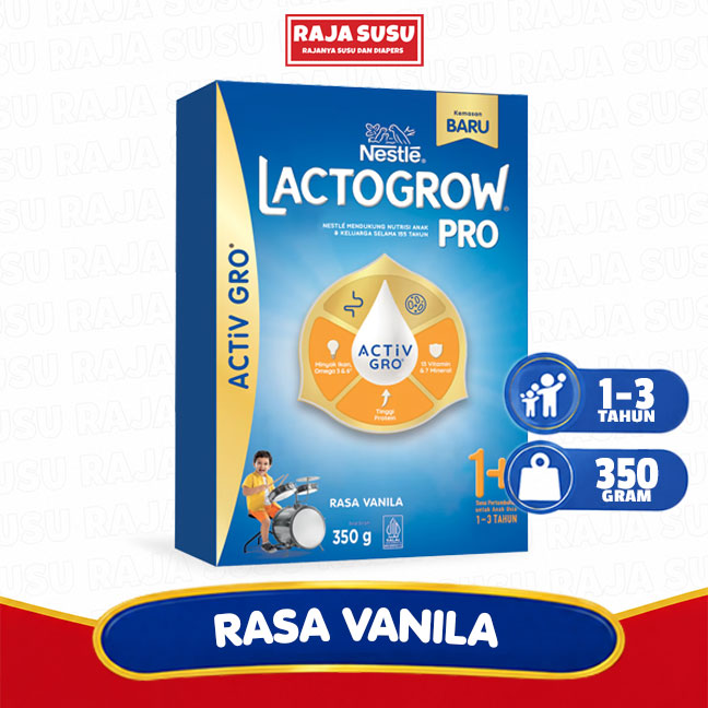 LACTOGROW PRO 1+ VANILA 350GR