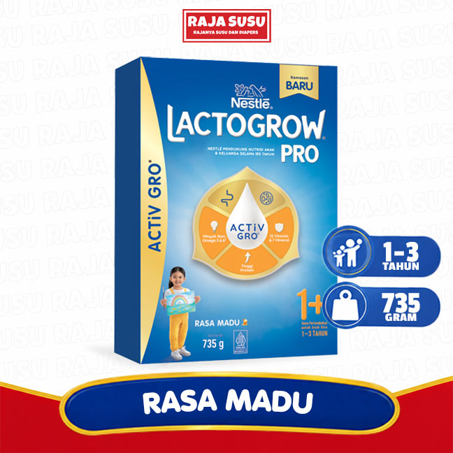 LACTOGROW PRO 1+  MADU 735GR