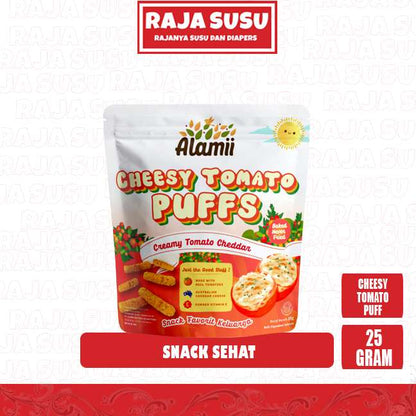 ALAMII CHEESY TOMATO PUFFS 25 GR NEW