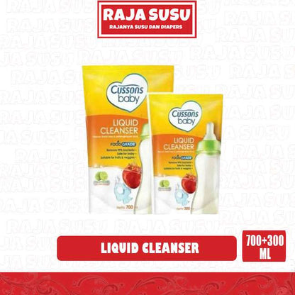 CUSSONS-BABY LIQUID CLENSER 700ML+300ML