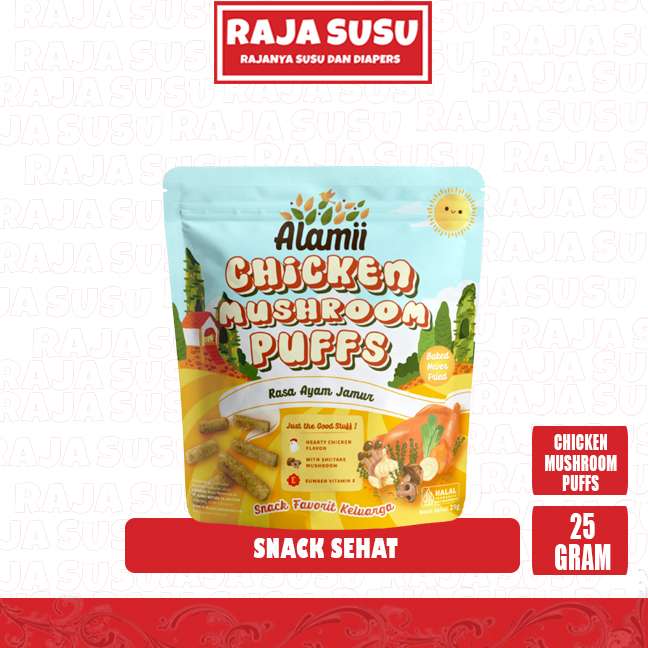 ALAMII CHICKEN MUSHROOM PUFFS 25 GR