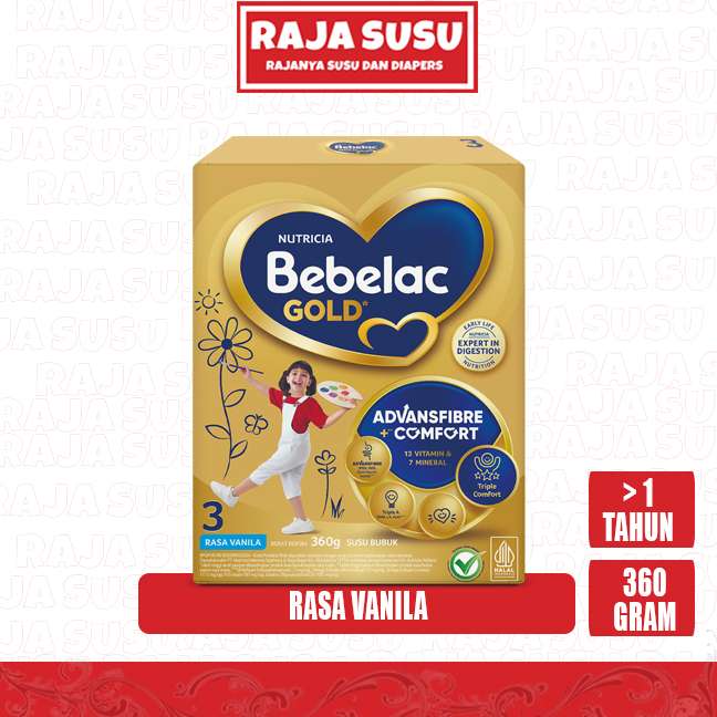 BEBELAC GOLD 3 VANILA 360 GR