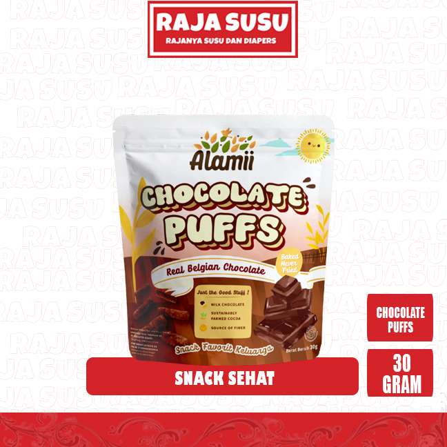 ALAMII CHOCOLATE PUFFS 30 GR NEW