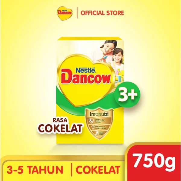 DANCOW 3+ COKLAT 750 GR